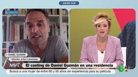 La insólita búsqueda de Daniel Guzmán de una actriz mayor no profesional en calles y residencias: "Busco una verdad"