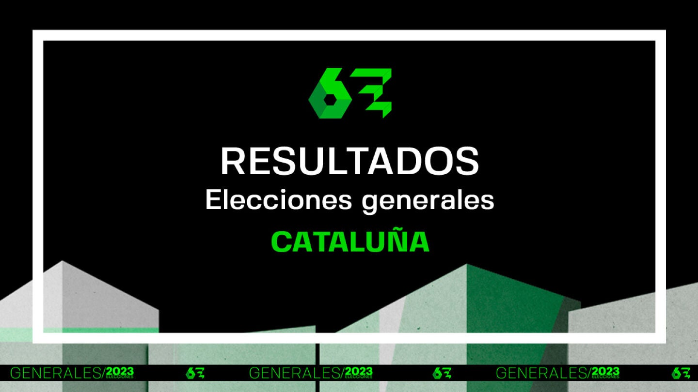 Comprueba los resultados en Catalu&ntilde;a de las elecciones generales del 23J