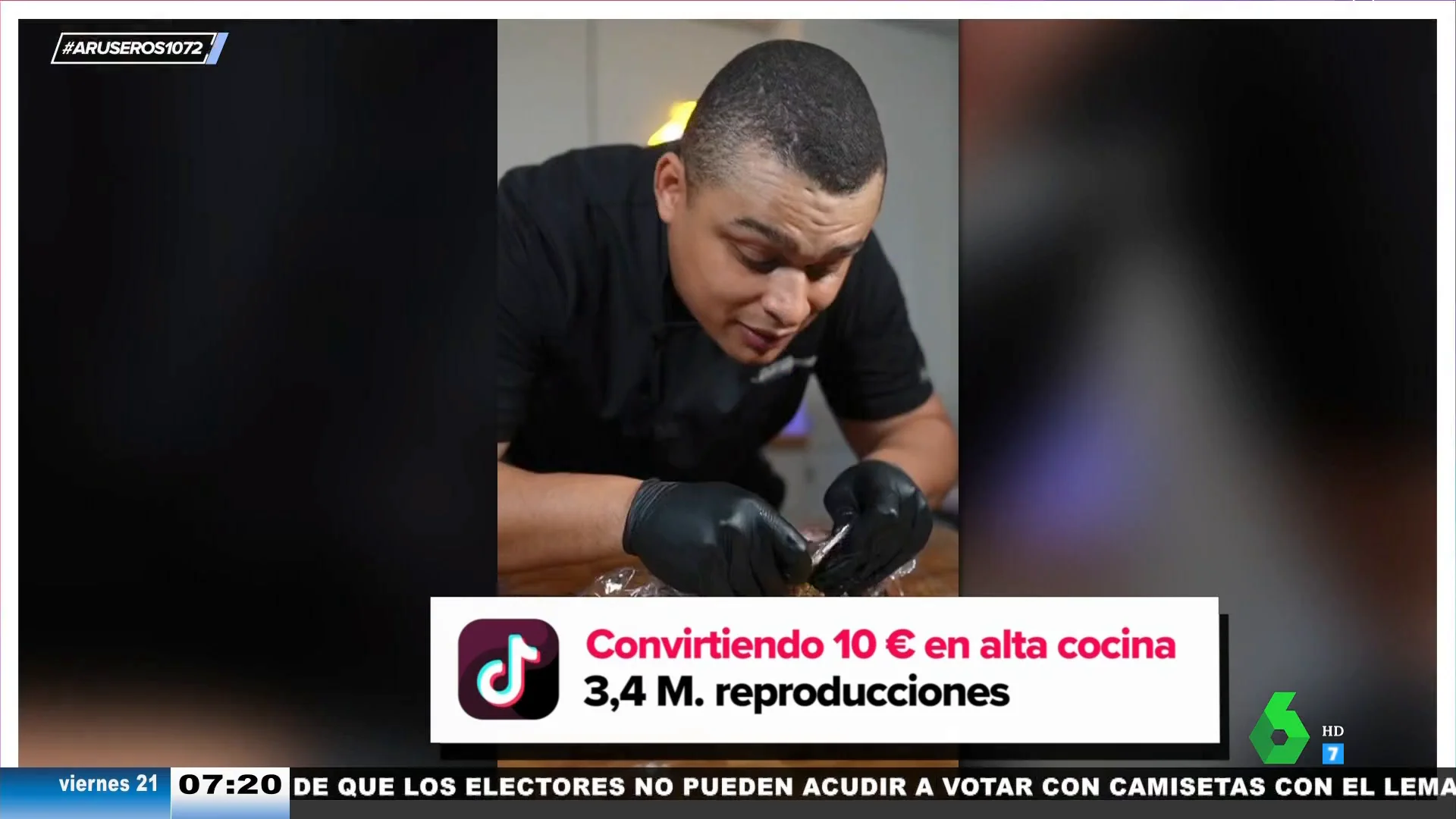 Hacer un plato de alta cocina con tan solo 10 euros es posible: así lo demuestra este chef en TikTok