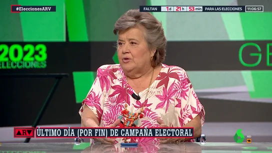 Cristina Almeida planta cara a la censura: "Juegan a cosas terribles" Cristina Almeida planta cara a la censura: "Juegan a cosas terribles"