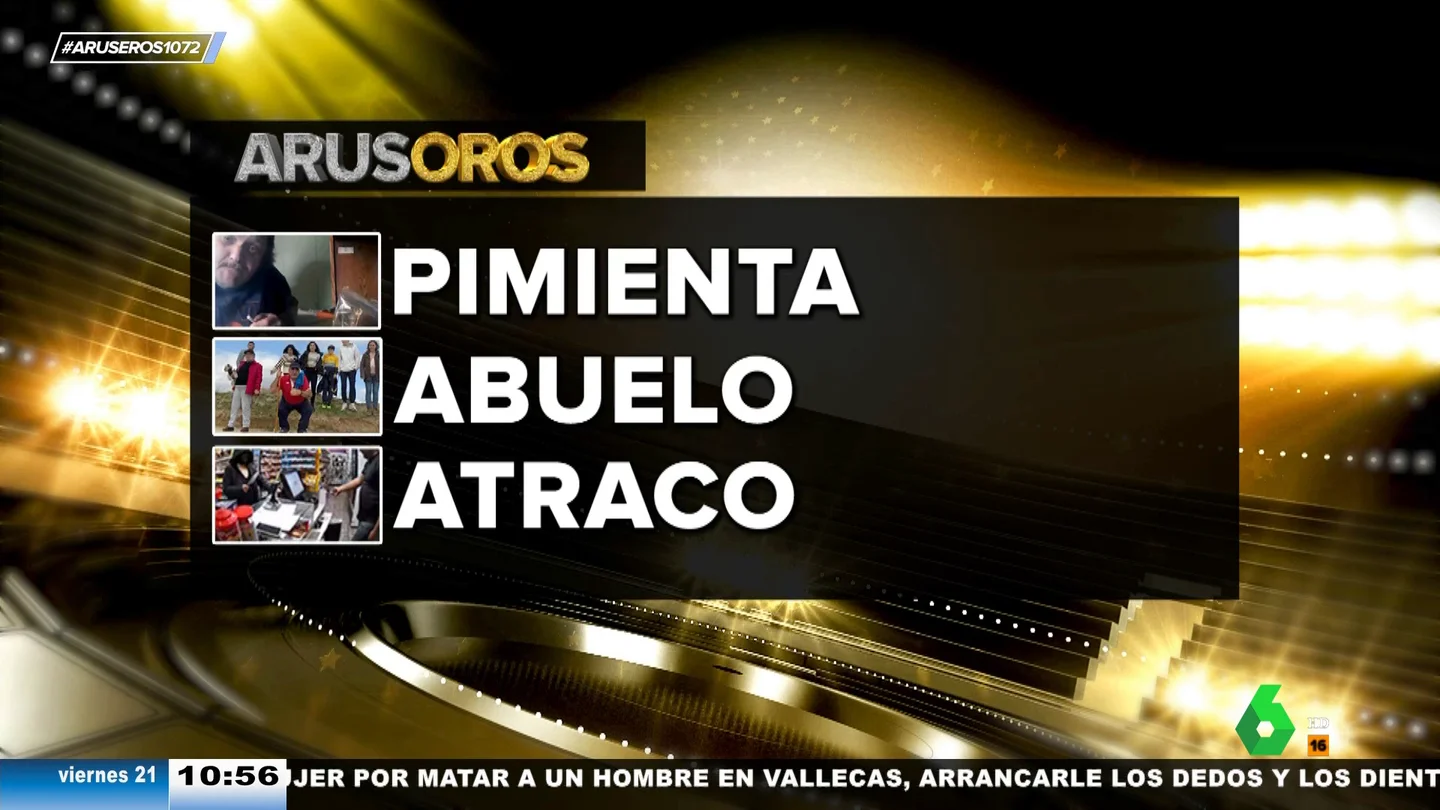 Este es el vídeo ganador del Arusoros de la temporada: "Me voy, porque me está dando un ataque de ansiedad" Este es el vídeo ganador del Arusoros de la temporada: "Me voy, porque me está dando un ataque de ansiedad"