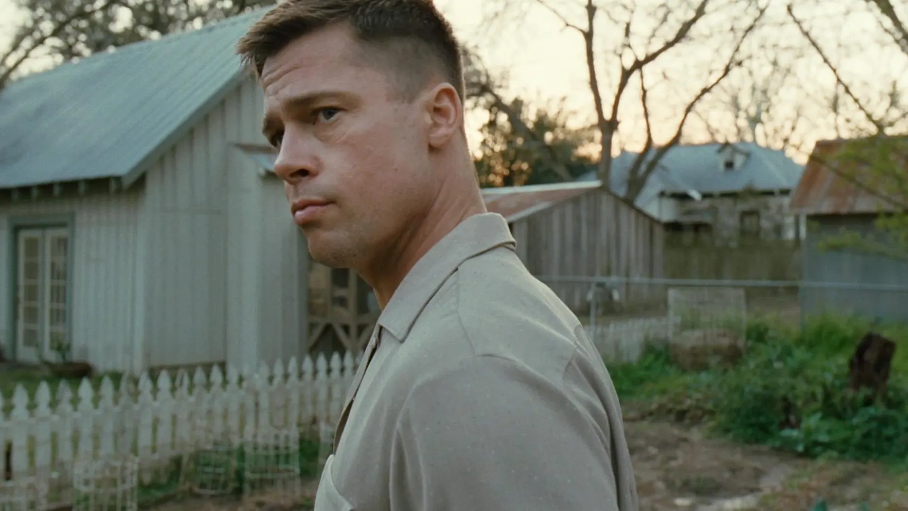 Brad Pitt en un instante de la película 'El árbol de la vida', de Terrence Malick