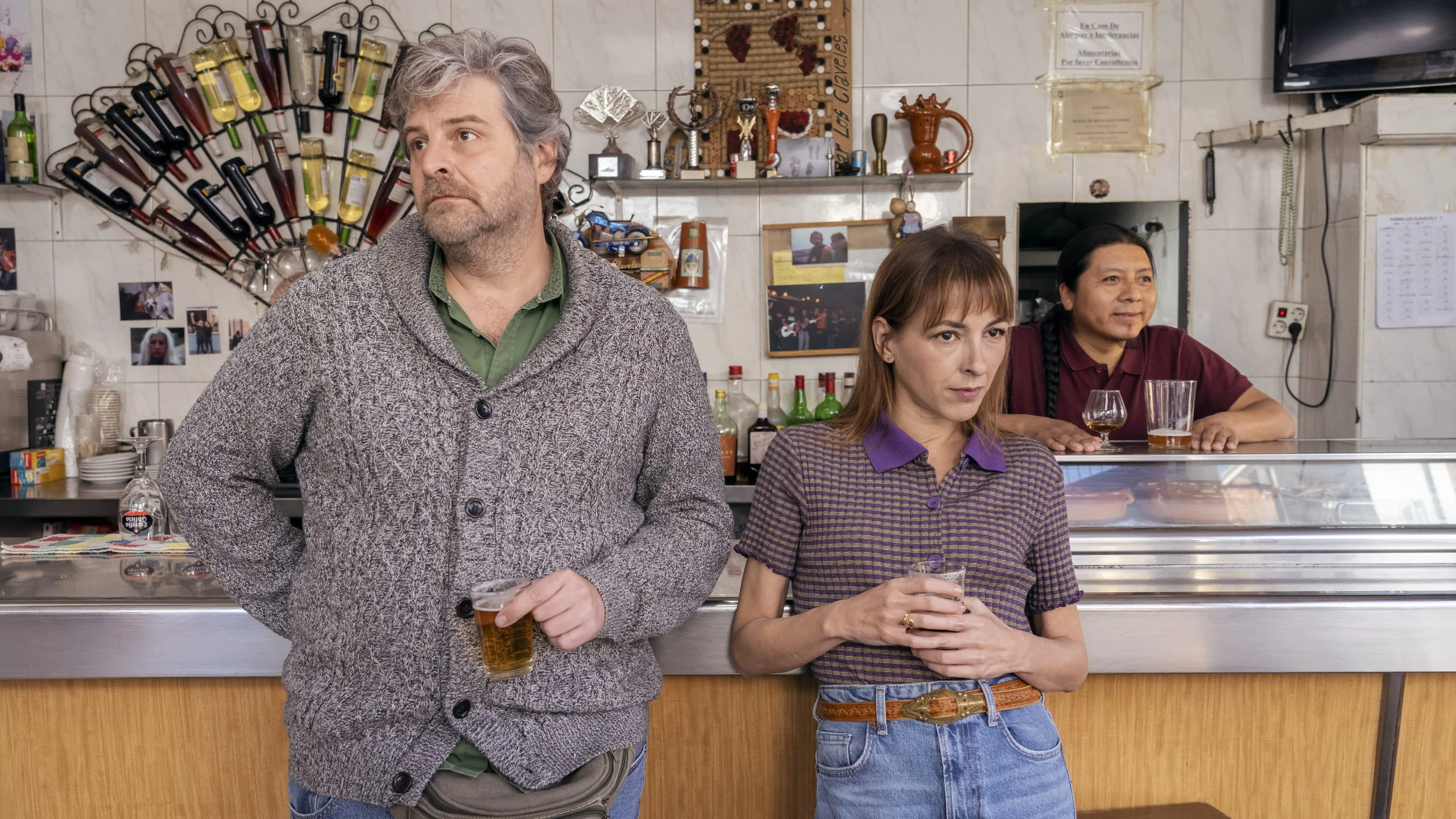 Raúl Cimas y Esperanza Pedreño son José Ramón y Berta, protagonistas de 'Poquita fe'.