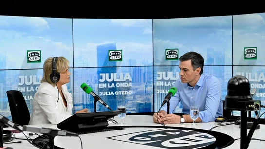 Pedro Sánchez, entrevistado en 'Onda Cero' el último día de campaña Pedro Sánchez, entrevistado en 'Onda Cero' el último día de campaña