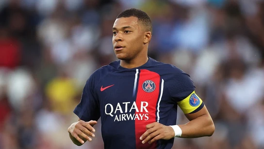 Kylian Mbappé, con el PSG Kylian Mbappé, con el PSG