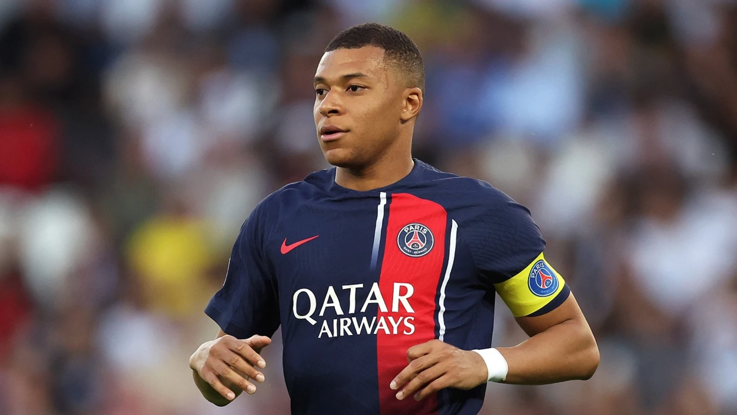 Kylian Mbappé, con el PSG Kylian Mbappé, con el PSG