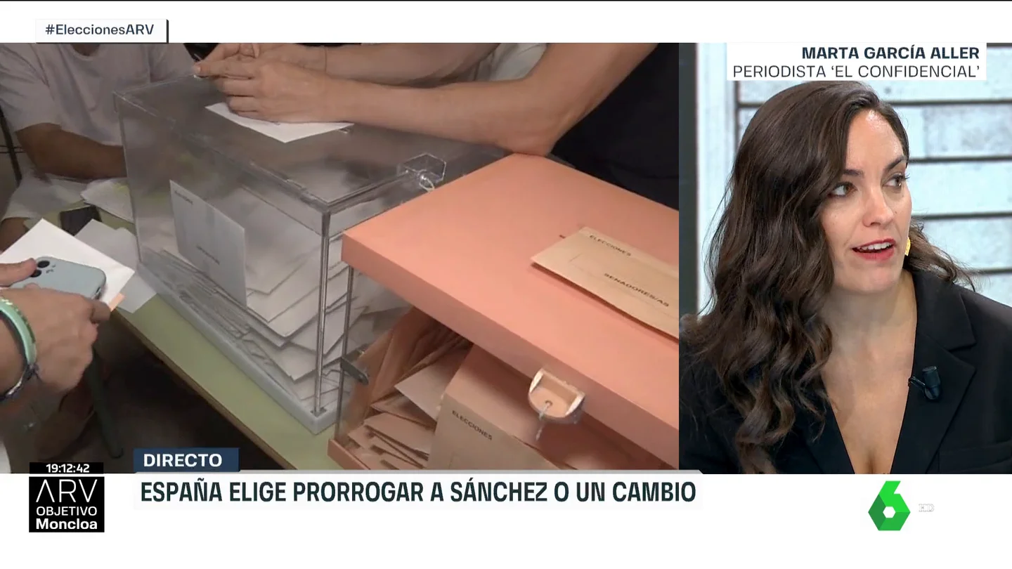 Marta García Aller: "Queda claro que el PP metería a Vox en el Gobierno" Marta García Aller: "Queda claro que el PP metería a Vox en el Gobierno"
