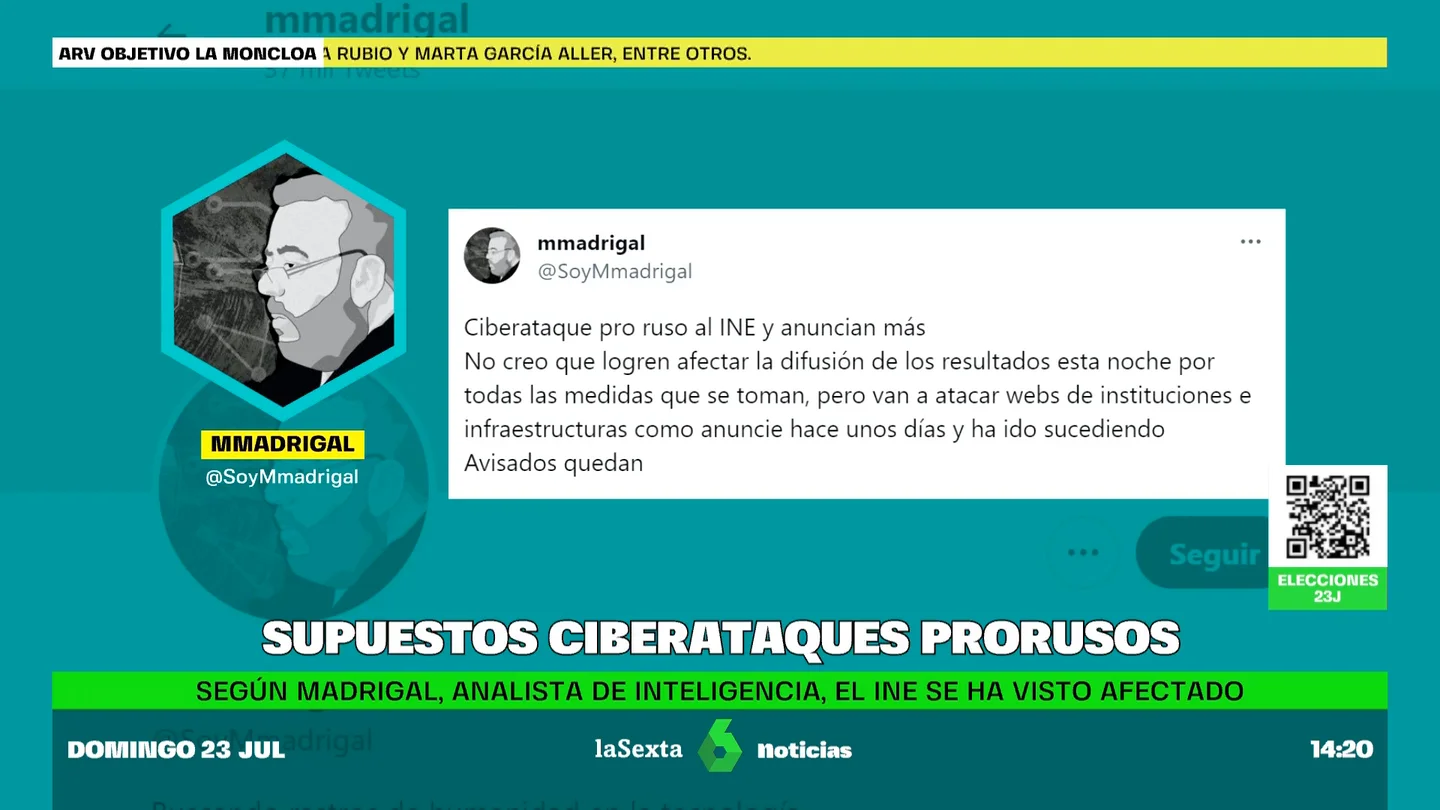 Supuesto ciberataque prorruso al INE Supuesto ciberataque prorruso al INE