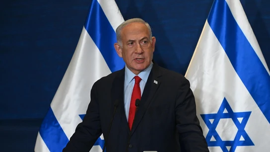 El primer ministro de Israel, Benjamín Netanyahu. El primer ministro de Israel, Benjamín Netanyahu.