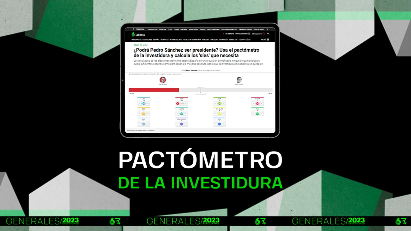 ¿Podrá Pedro Sánchez ser presidente? Usa el pactómetro de la investidura y calcula los 'síes' que necesita ¿Podrá Pedro Sánchez ser presidente? Usa el pactómetro de la investidura y calcula los 'síes' que necesita