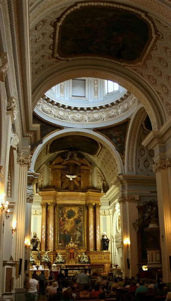 Interior del Real Monasterio de la Encarnación. Madrid