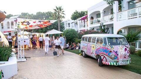 Las Dalias. Mercadillo hippie de Ibiza