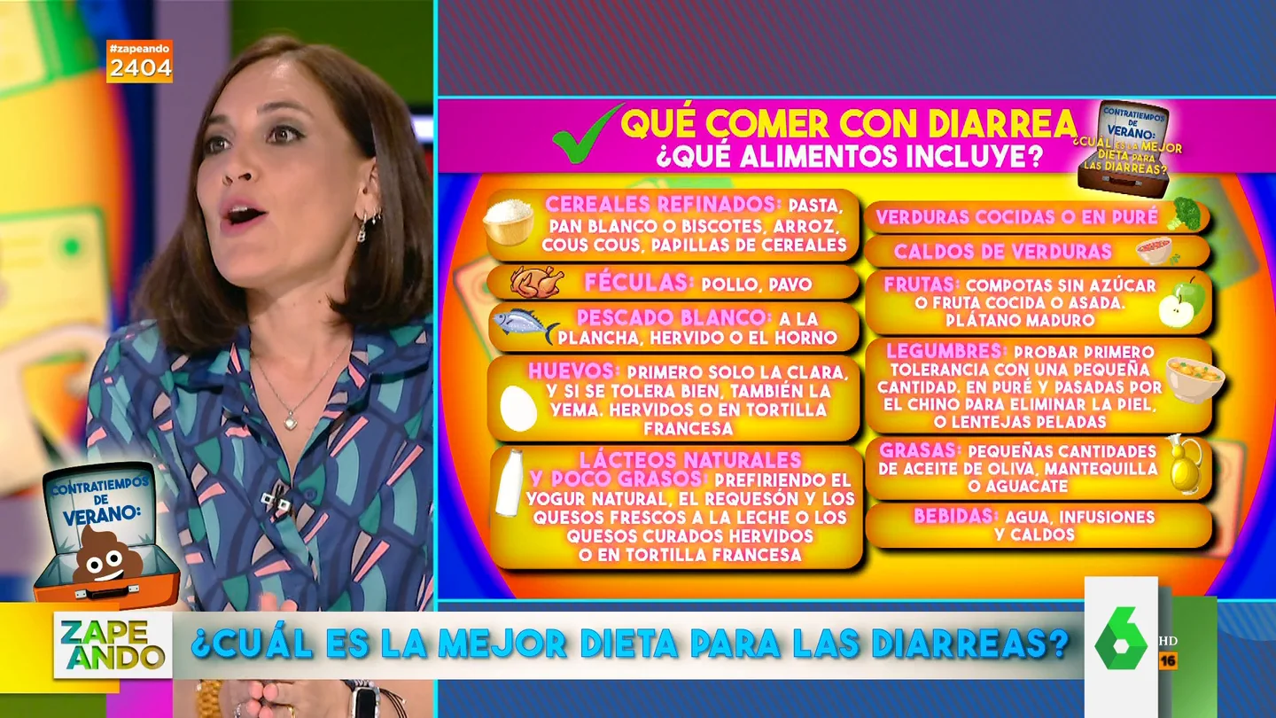 ¿Qué dieta debo seguir para cortar la diarrea del viajero? Boticaria García da las claves ¿Qué dieta debo seguir para cortar la diarrea del viajero? Boticaria García da las claves