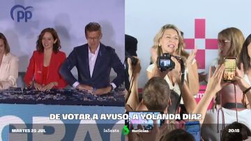 De votar a Ayuso a Yolanda Díaz: el curioso giro electoral de dos pueblos del norte de Madrid