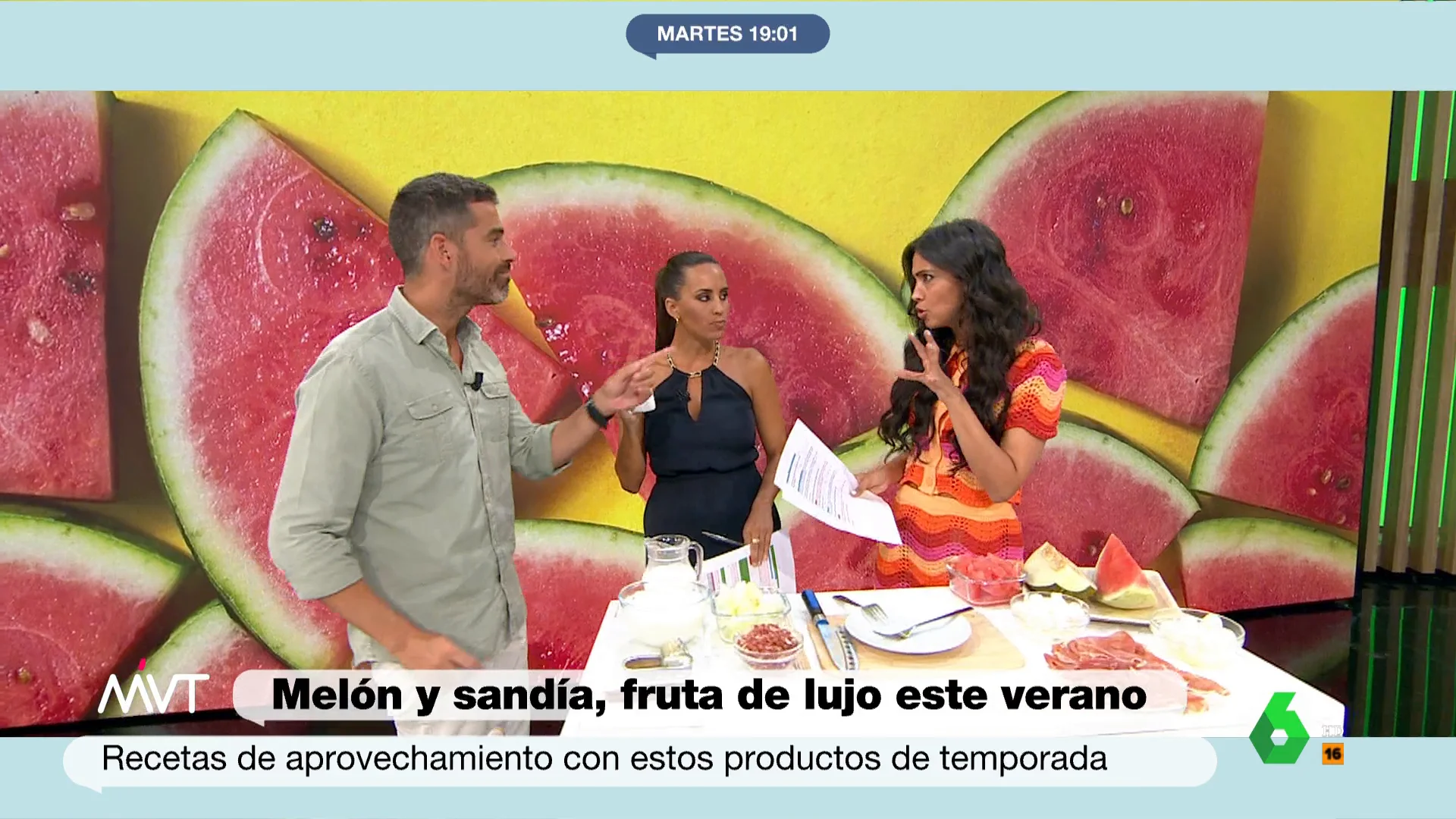 Las originales y frescas recetas del nutricionista Pablo Ojeda para sacarle el máximo provecho al melón y a la sandia