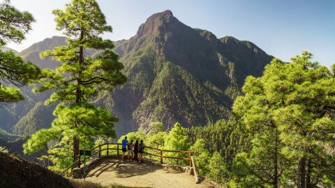 Mirador interior de la Caldera de Taburiente