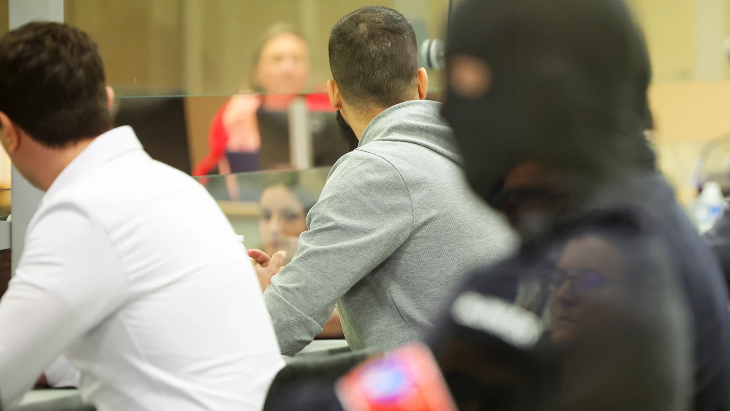 Los acusados del atentado de Bruselas de 2016 durante el juicio este martes 25 de julio Los acusados del atentado de Bruselas de 2016 durante el juicio este martes 25 de julio