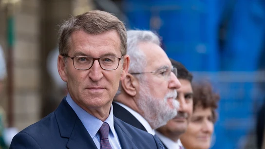 El presidente del Partido Popular y candidato a la presidencia del Gobierno de España, Alberto Núñez Feijóo. El presidente del Partido Popular y candidato a la presidencia del Gobierno de España, Alberto Núñez Feijóo.
