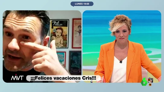 Iñaki López desvela a Cristina Pardo cómo lleva su reciente paternidad: "La he desheredado seis veces" Iñaki López desvela a Cristina Pardo cómo lleva su reciente paternidad: "La he desheredado seis veces"