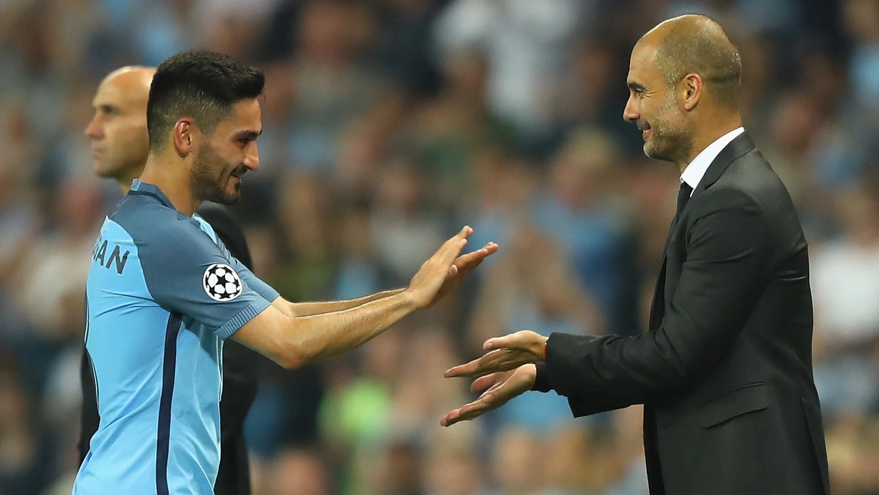 Pep Guardiola e Ilkay Gundogan