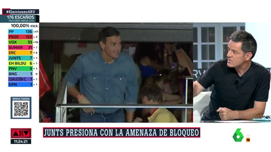 Sergi Sol analiza las posibilidades de gobierno que existen tras el 23J: "No creo que Sánchez esté asustado por ir a elecciones" Sergi Sol analiza las posibilidades de gobierno que existen tras el 23J: "No creo que Sánchez esté asustado por ir a elecciones"