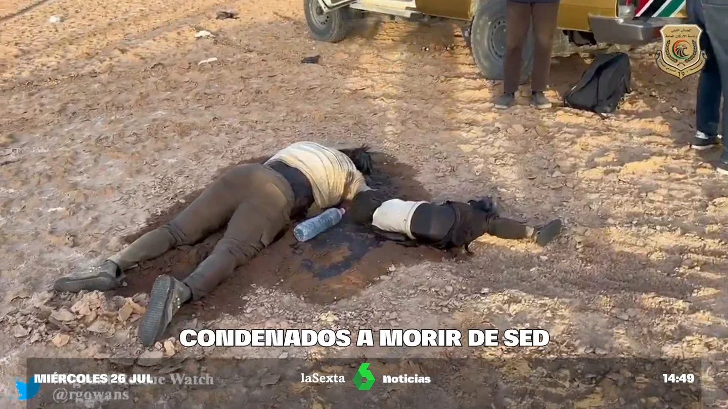 Activistas cargan contra Europa por lavarse las manos ante la decena de subsaharianos que mueren en el desierto Activistas cargan contra Europa por lavarse las manos ante la decena de subsaharianos que mueren en el desierto