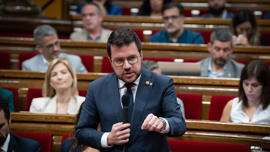 El presidente de la Generalitat, Pere Aragonès. El presidente de la Generalitat, Pere Aragonès.