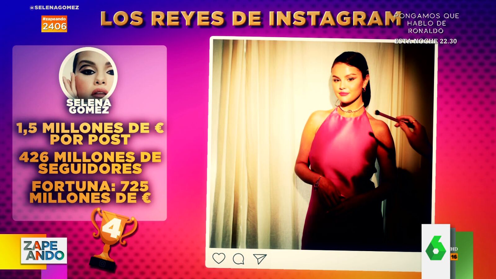 Los 5 famosos mejor pagados de Instagram 