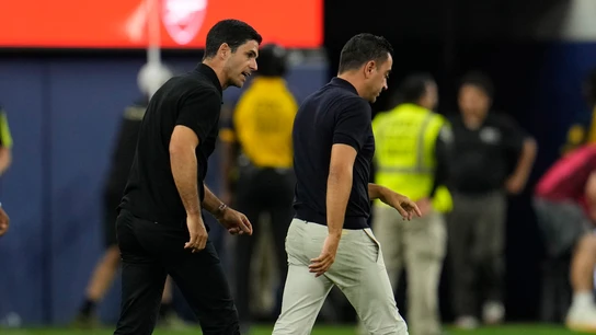 Xavi y Arteta Xavi y Arteta