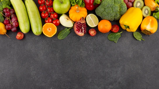 Frutas y verduras Fritas y versuras
