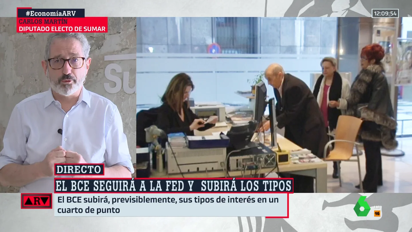 Un gran banco público o un bono de emergencia, las propuestas de Sumar para hacer frente a la subida de los tipos de interés Un gran banco público o un bono de emergencia, las propuestas de Sumar para hacer frente a la subida de los tipos de interés
