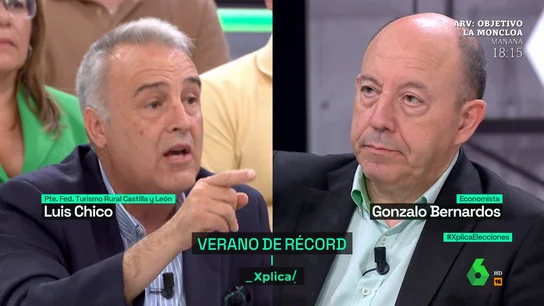 Bernardos estalla contra las críticas de un empresario por los precios "no competitivos": "La rentabilidad que sacas del turismo rural es espectacular" Bernardos estalla contra las críticas de un empresario por los precios "no competitivos": "La rentabilidad que sacas del turismo rural es espectacular"