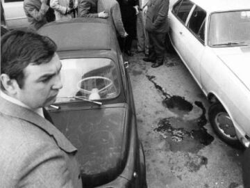  Escena del homicidio de Luigi Calabresi, el 17 mayo 1972