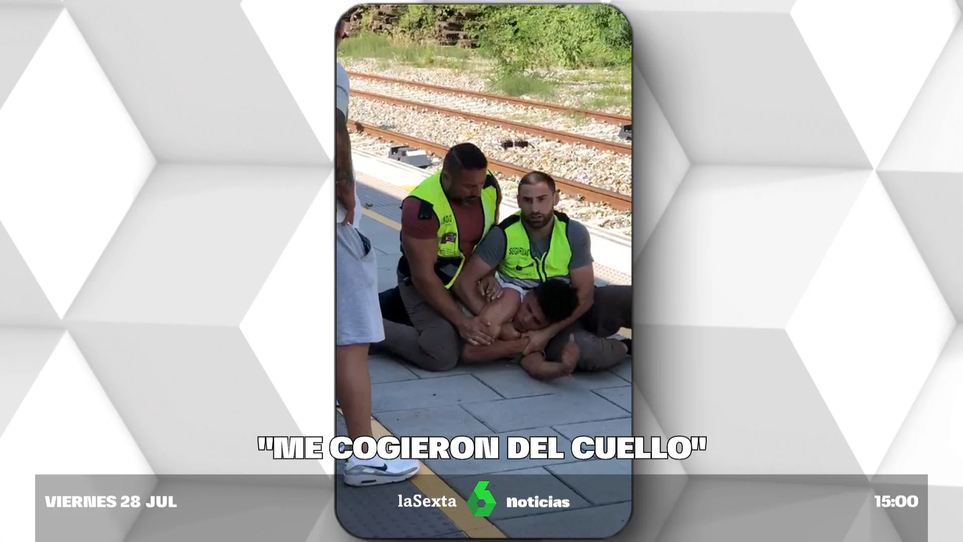 agresión Renfe