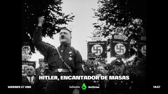 Hitler en una imagen de archivo Hitler en una imagen de archivo
