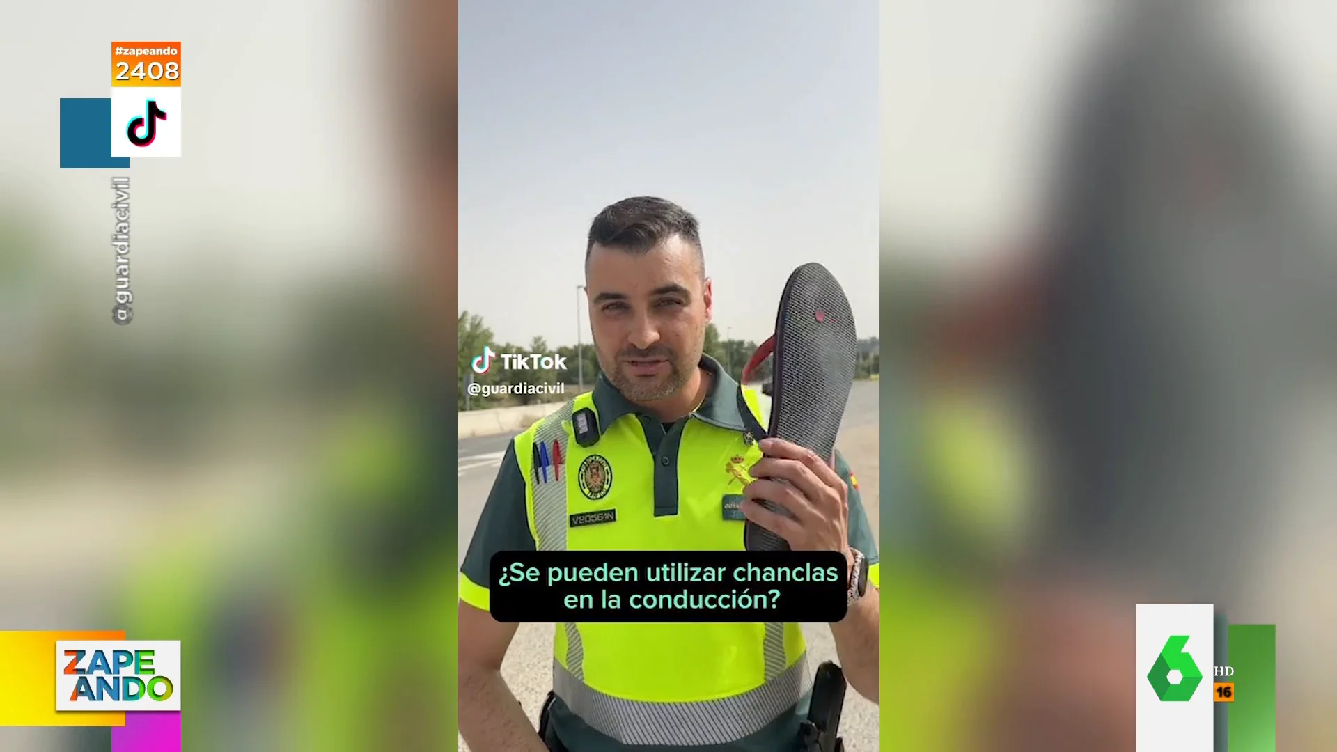 ¿Se puede conducir con chanclas?