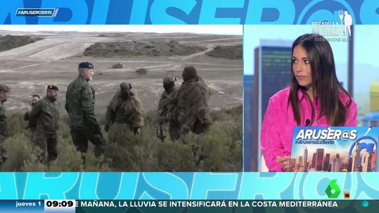 La divertida ocurrencia de Patricia Benítez al ver al rey Felipe VI de militar La divertida ocurrencia de Patricia Benítez al ver al rey Felipe VI de militar