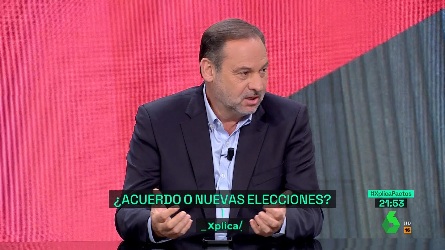 Ábalos, sobre la disposición del PP a hablar con Junts: "Cada uno pone su desesperación donde quiere" Ábalos, sobre la disposición del PP a hablar con Junts: "Cada uno pone su desesperación donde quiere"