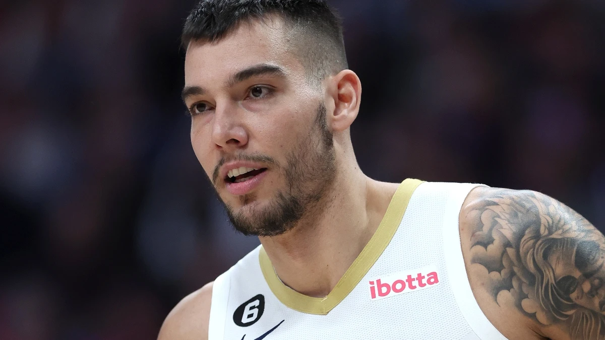 Willy Hernangomez, con los Pelicans