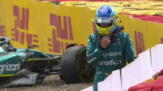 Fernando Alonso, K.O. en Bélgica Fernando Alonso, K.O. en Bélgica