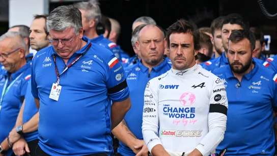 Otmar Szafnauer y Fernando Alonso Otmar Szafnauer y Fernando Alonso