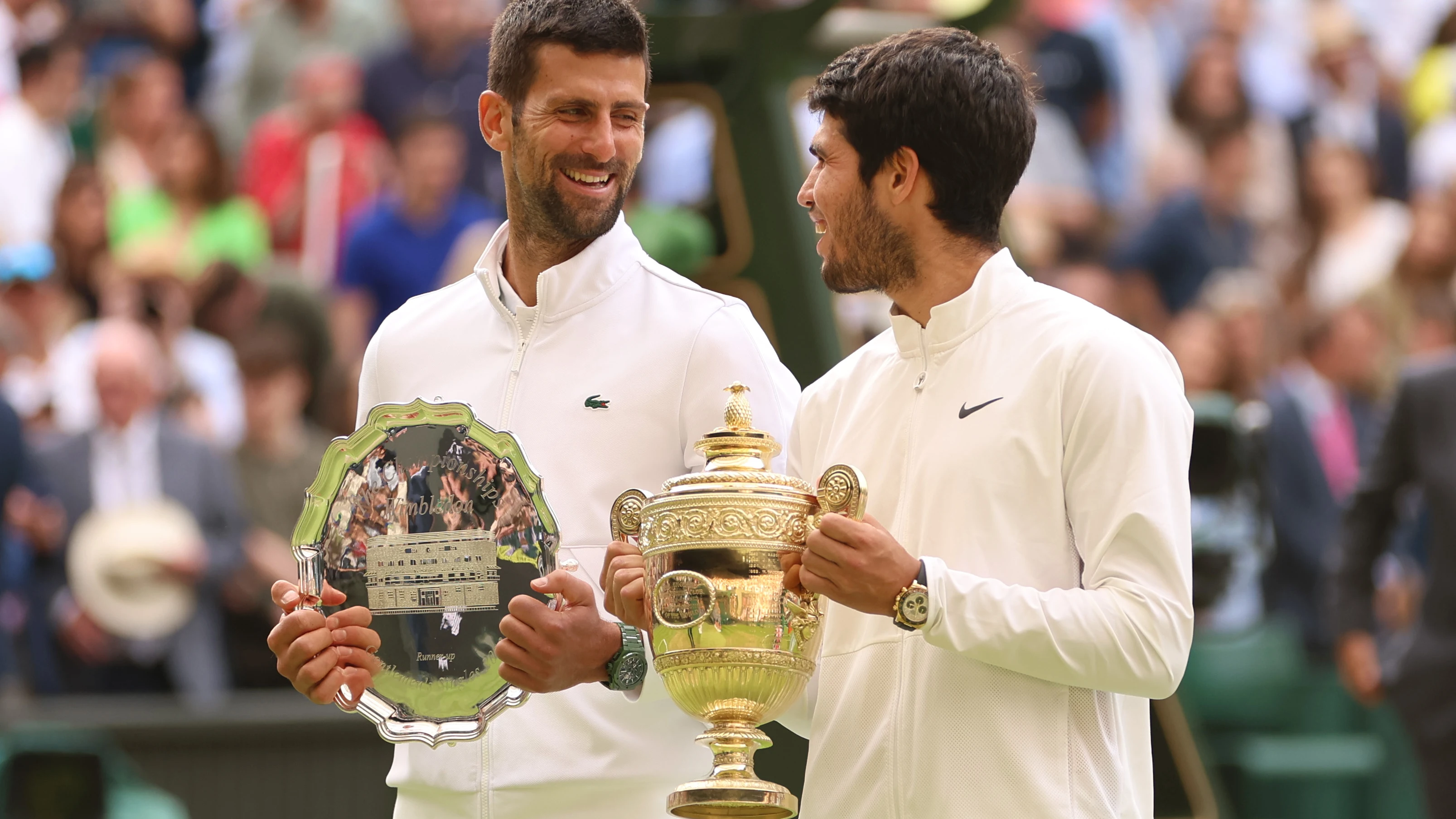 El halago de un extenista a Carlitos: "Djokovic no puede llegar al nivel que alcanza Alcaraz"