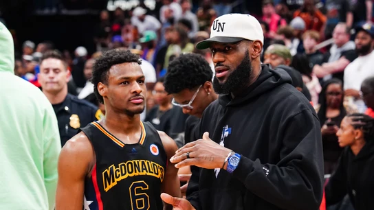 El emotivo detalle de LeBron con su hijo Bronny que emociona a todo el mundo El emotivo detalle de LeBron con su hijo Bronny que emociona a todo el mundo