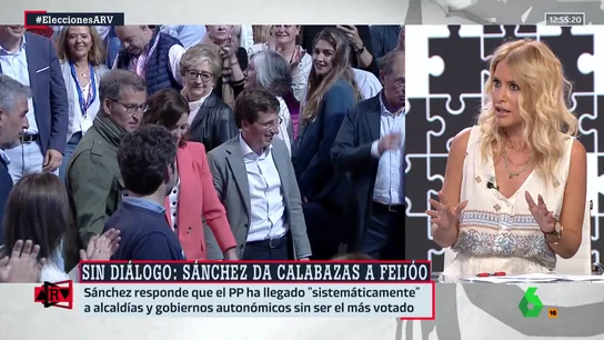 Afra Blanco, sobre las conversaciones entre PP y PSOE: "No se puede soplar y sorber" Afra Blanco, sobre las conversaciones entre PP y PSOE: "No se puede soplar y sorber"