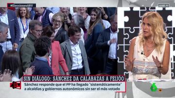 Afra Blanco, sobre las conversaciones entre PP y PSOE: "No se puede soplar y sorber"