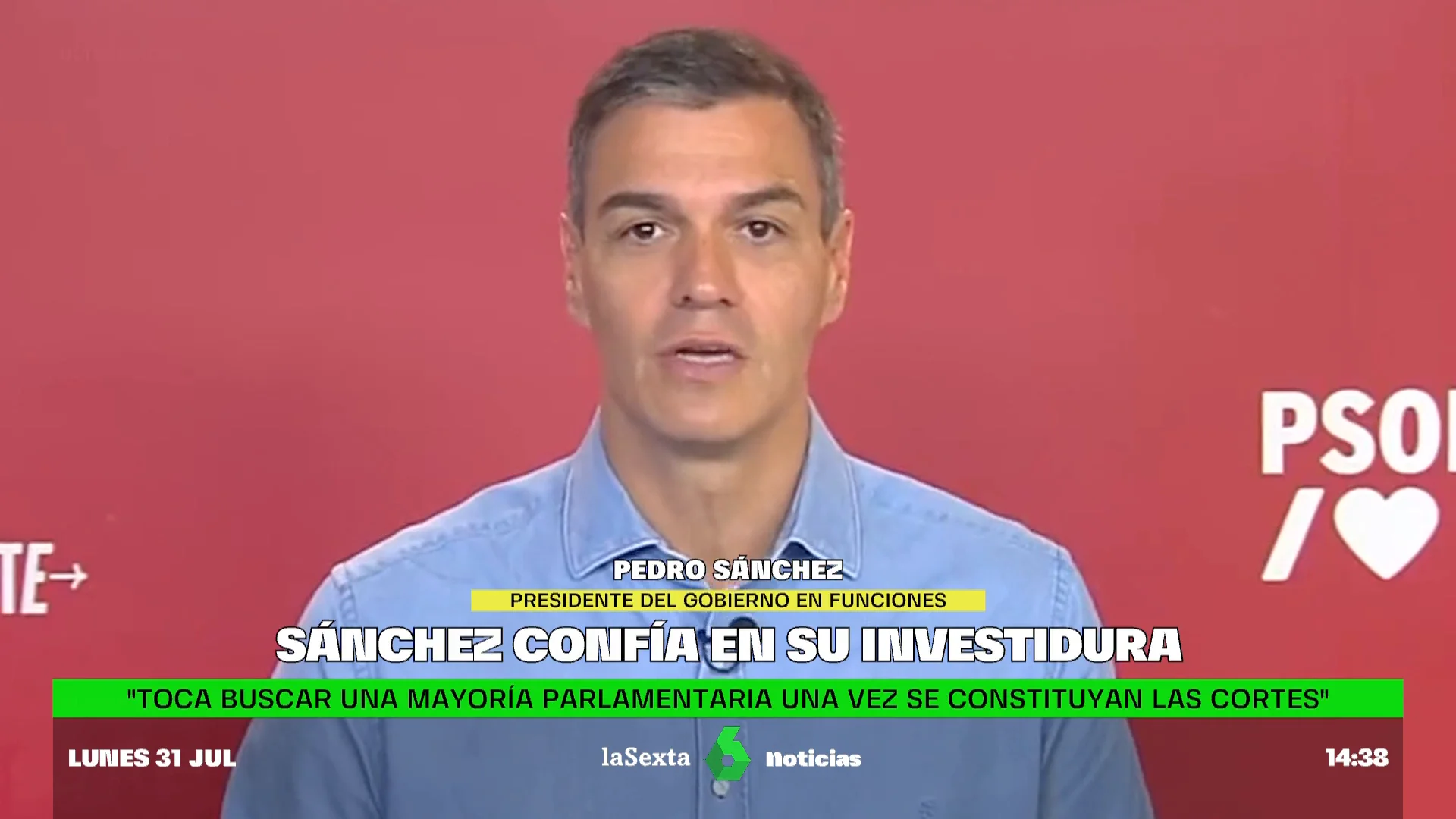 sánchez investidura