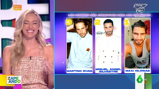 "Ahí falta una persona": la reacción de Isabel Forner al conocer el top 3 de los hombres más atractivos de España "Ahí falta una persona": la reacción de Isabel Forner al conocer el top 3 de los hombres más atractivos de España