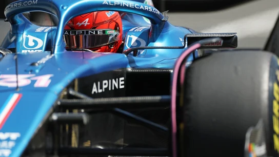 Esteban Ocon con Alpine Esteban Ocon con Alpine