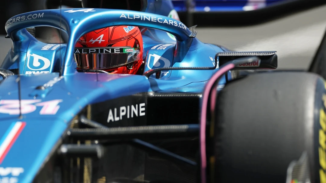 Esteban Ocon con Alpine