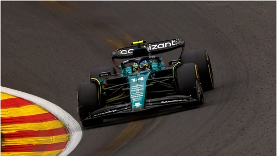 Fernando Alonso en Spa Fernando Alonso en Spa